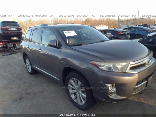 TOYOTA HIGHLANDER HYBRID 2011 jtedc3eh6b2002377