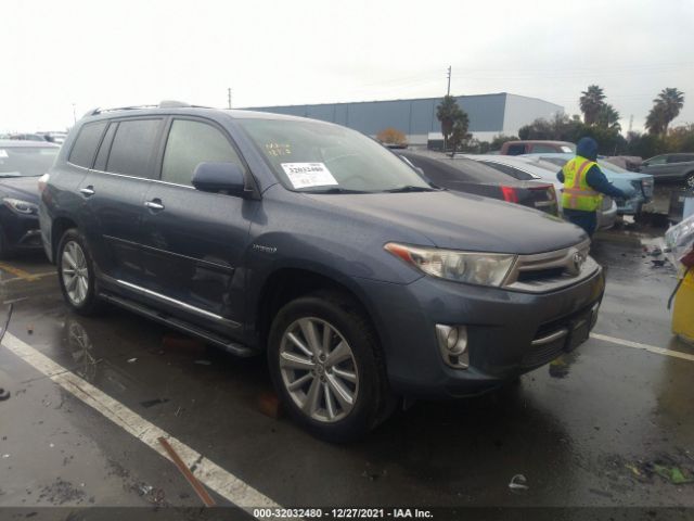 TOYOTA HIGHLANDER HYBRID 2011 jtedc3eh6b2002461