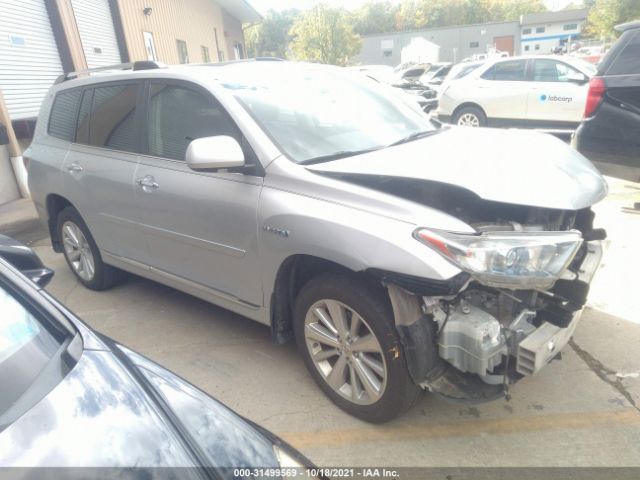 TOYOTA HIGHLANDER HYBRID 2012 jtedc3eh6c2006155