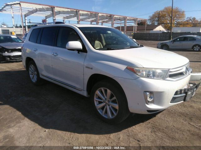 TOYOTA HIGHLANDER HYBRID 2012 jtedc3eh6c2010254