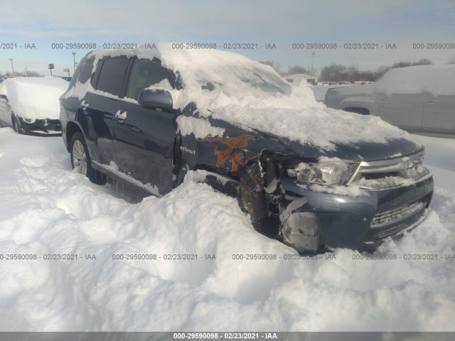 TOYOTA HIGHLANDER HYBRID 2013 jtedc3eh6d2014449