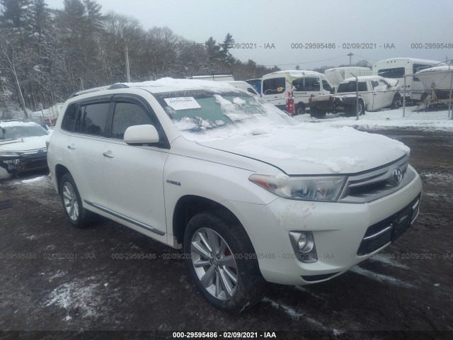 TOYOTA HIGHLANDER HYBRID 2013 jtedc3eh6d2015732