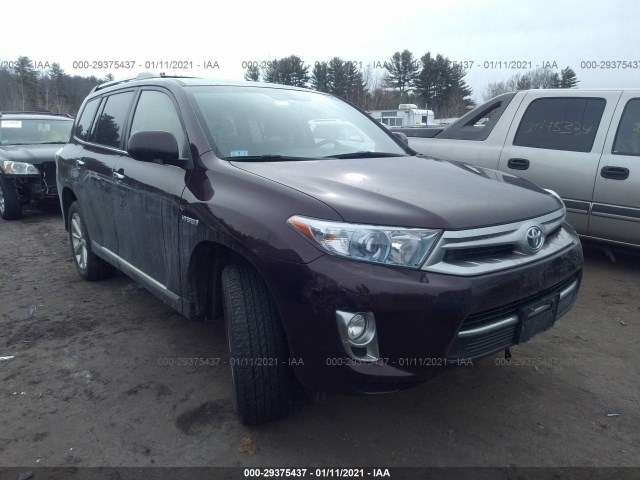 TOYOTA HIGHLANDER HYBRID 2013 jtedc3eh6d2016119