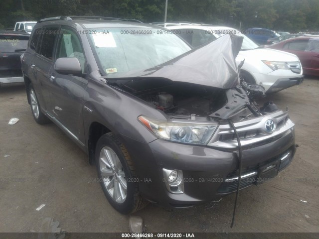 TOYOTA HIGHLANDER HYBRID 2011 jtedc3eh7b2001495