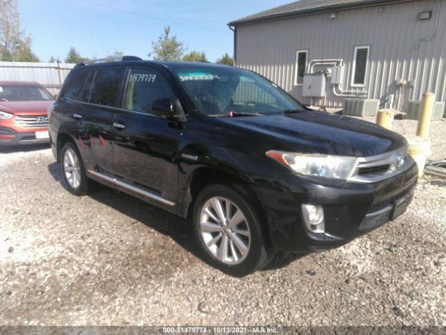 TOYOTA HIGHLANDER HYBRID 2012 jtedc3eh7c2007265