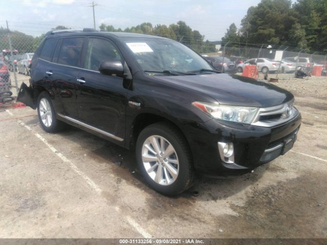 TOYOTA HIGHLANDER HYBRID 2013 jtedc3eh7d2011074