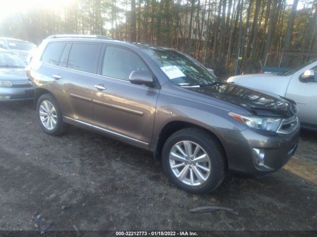 TOYOTA HIGHLANDER HYBRID 2013 jtedc3eh7d2013181