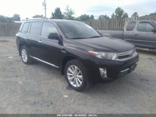 TOYOTA HIGHLANDER HYBRID 2013 jtedc3eh7d2013777