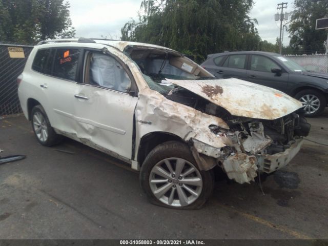 TOYOTA HIGHLANDER HYBRID 2013 jtedc3eh7d2018672