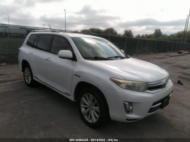 TOYOTA HIGHLANDER HYBRID 2011 jtedc3eh8b2001716