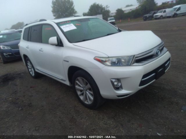 TOYOTA HIGHLANDER HYBRID 2011 jtedc3eh8b2002770