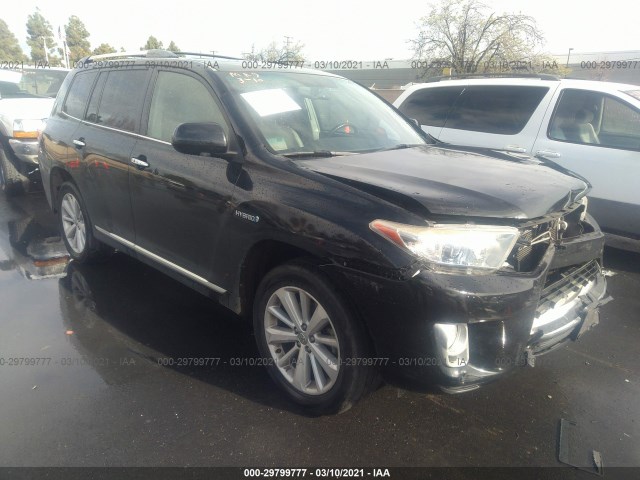 TOYOTA HIGHLANDER HYBRID 2011 jtedc3eh8b2003028