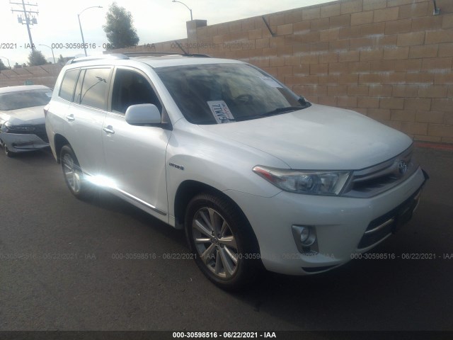 TOYOTA HIGHLANDER HYBRID 2013 jtedc3eh8d2015733