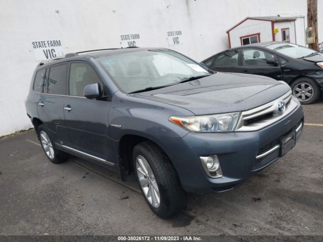 TOYOTA HIGHLANDER HYBRID 2013 jtedc3eh8d2017014