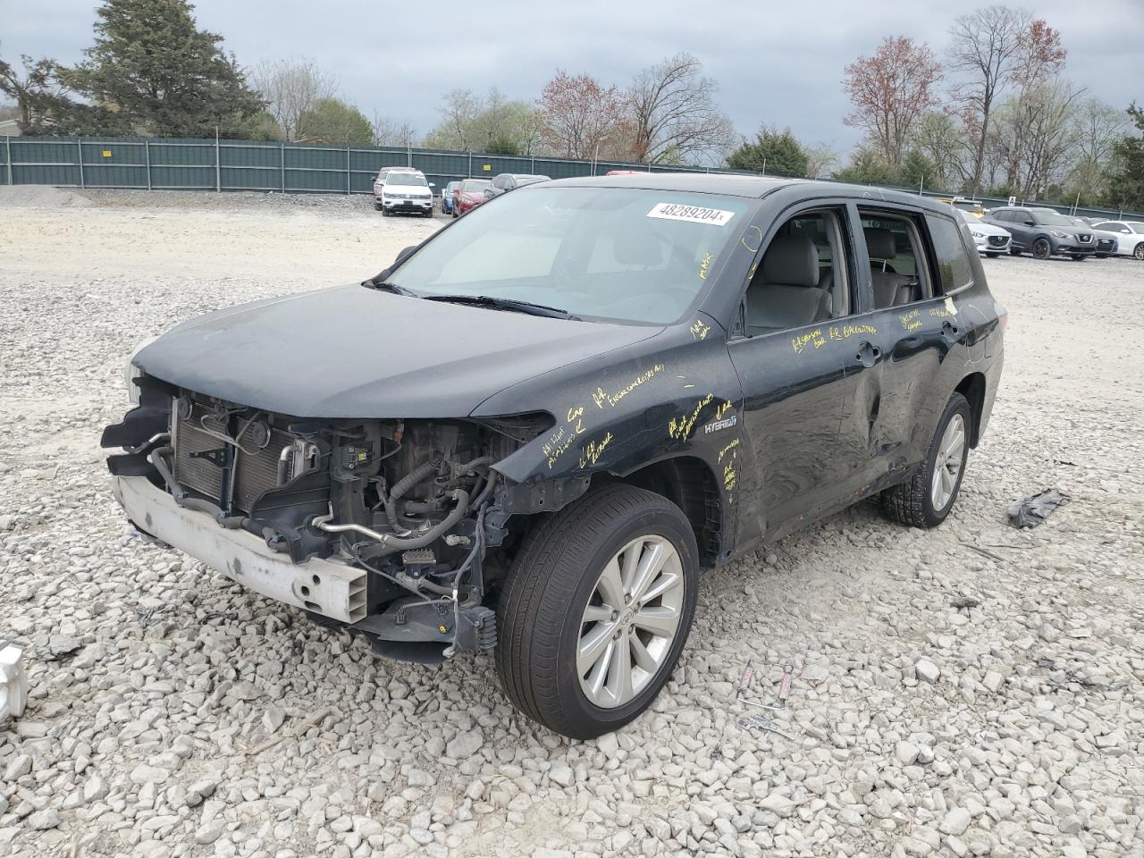 TOYOTA HIGHLANDER 2012 jtedc3eh9c2004979