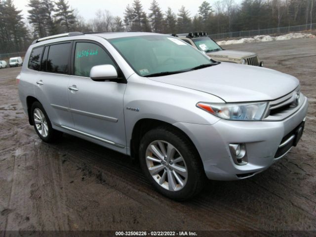 TOYOTA HIGHLANDER HYBRID 2012 jtedc3eh9c2005100