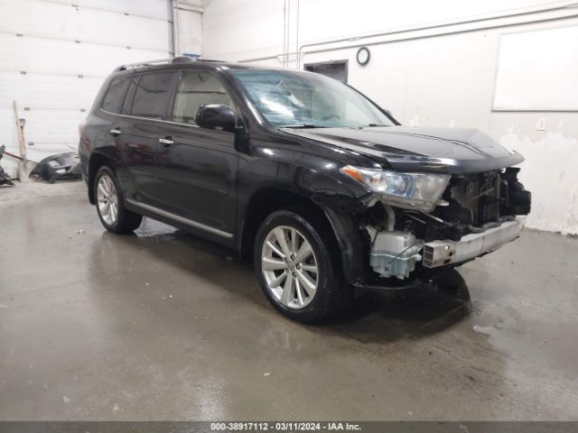 TOYOTA HIGHLANDER HYBRID 2013 jtedc3eh9d2011528