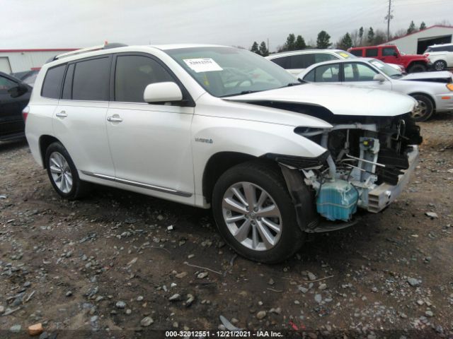 TOYOTA HIGHLANDER HYBRID 2013 jtedc3eh9d2012596