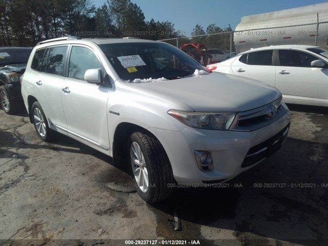 TOYOTA HIGHLANDER HYBRID 2012 jtedc3ehxc2004991