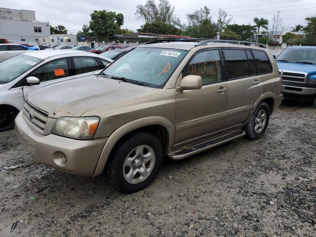 TOYOTA HIGHLANDER 2005 jtedd21a050122269