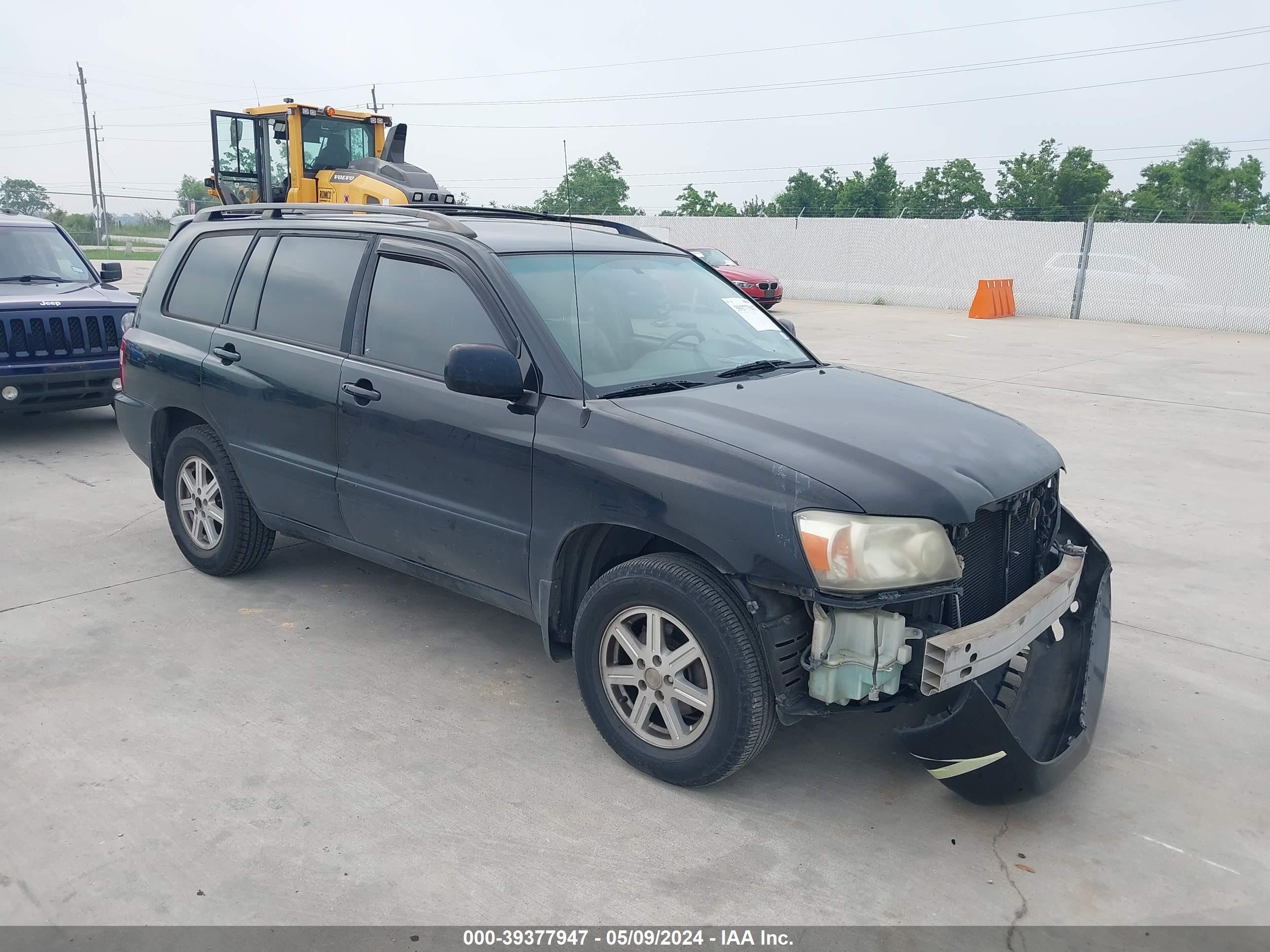 TOYOTA HIGHLANDER 2007 jtedd21a270164879