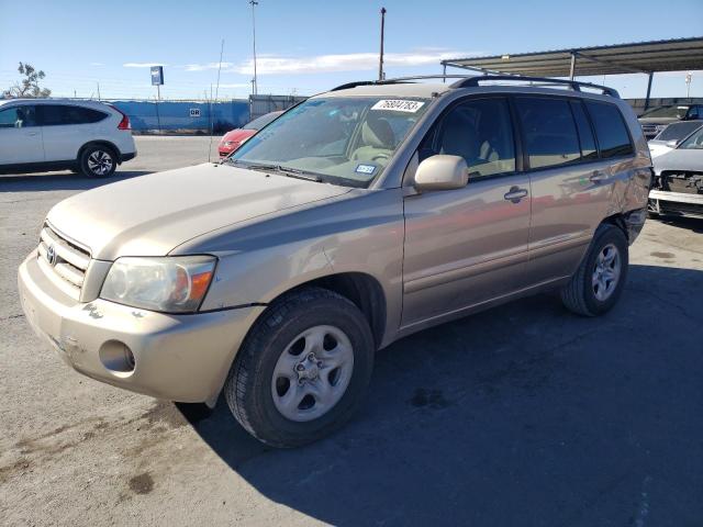 TOYOTA HIGHLANDER 2006 jtedd21a460151792