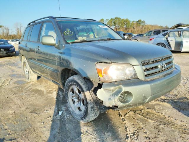 TOYOTA HIGHLANDER 2004 jtedd21a540090286