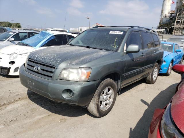 TOYOTA HIGHLANDER 2006 jtedd21a560135472