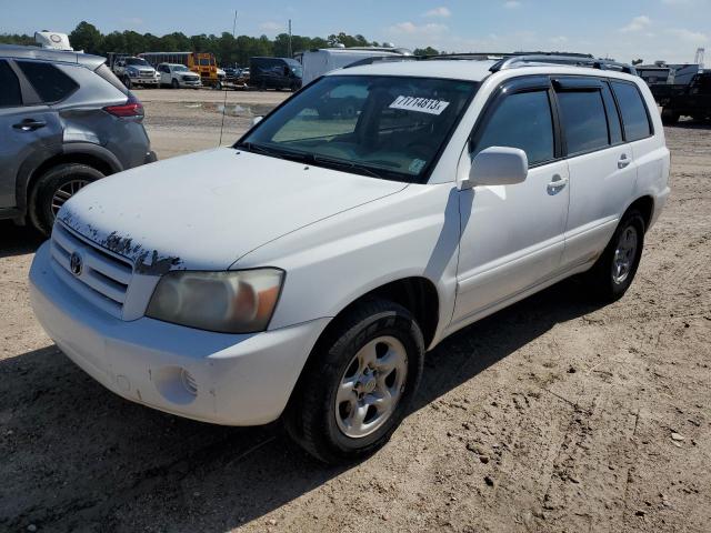 TOYOTA HIGHLANDER 2006 jtedd21a560137464