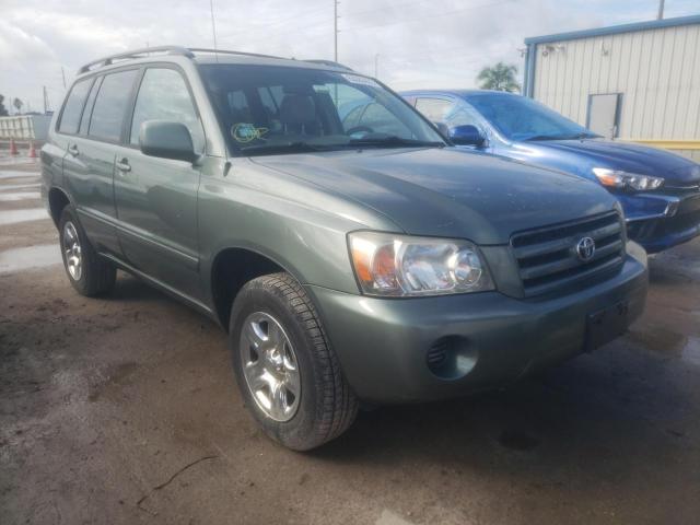 TOYOTA HIGHLANDER 2004 jtedd21a640085727