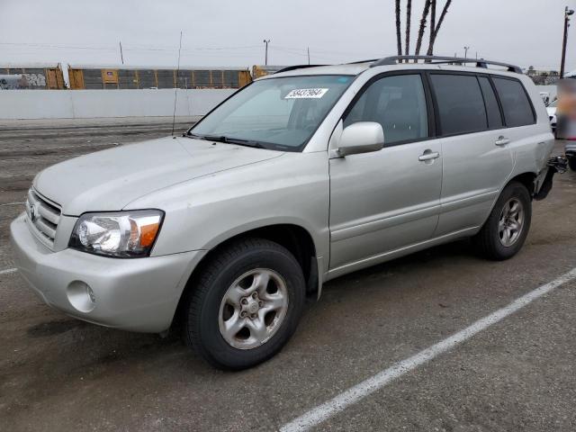 TOYOTA HIGHLANDER 2005 jtedd21a850118633