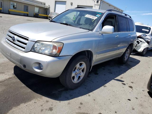 TOYOTA HIGHLANDER 2006 jtedd21a860135711