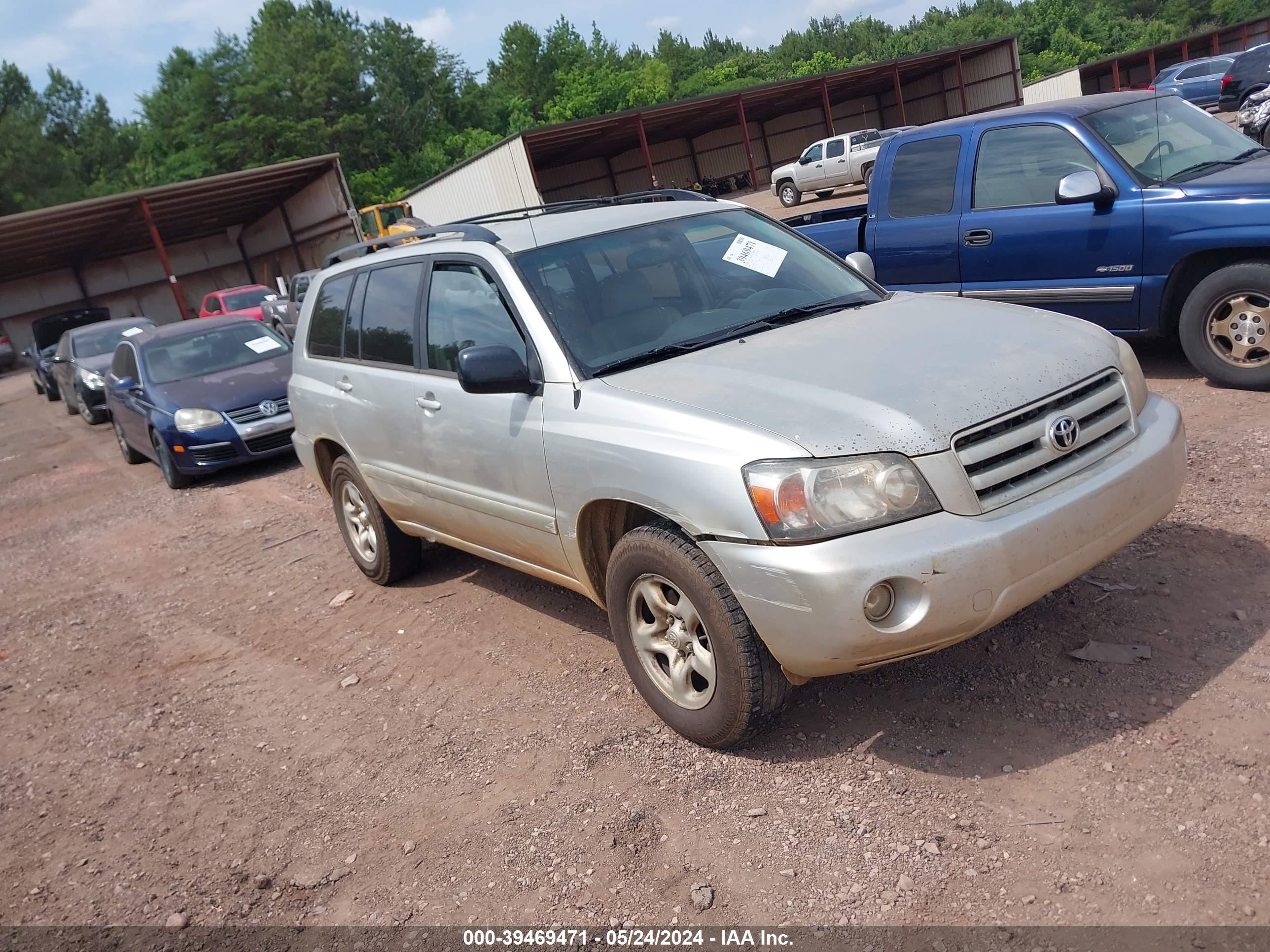 TOYOTA HIGHLANDER 2006 jtedd21ax60135502