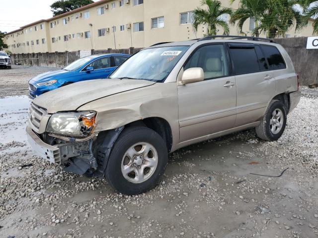 TOYOTA HIGHLANDER 2006 jtedd21ax60135788