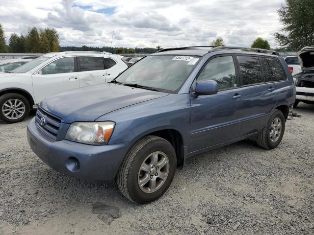 TOYOTA HIGHLANDER 2006 jtedd21ax60145849