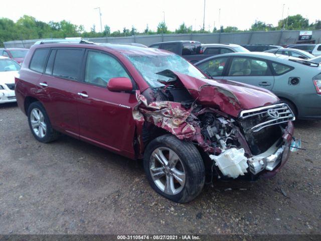 TOYOTA HIGHLANDER 2010 jtedk3eh0a2167486