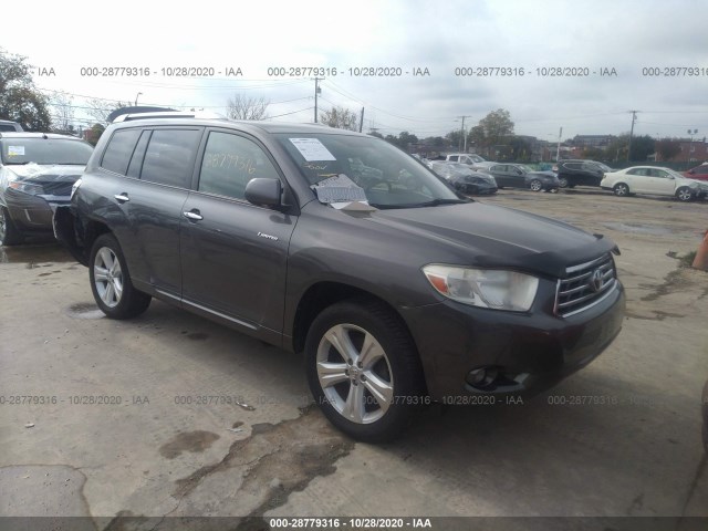 TOYOTA HIGHLANDER 2010 jtedk3eh3a2165747