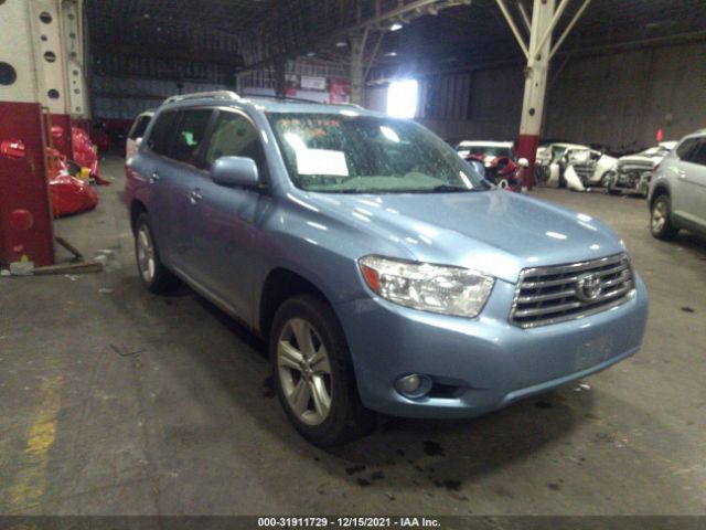 TOYOTA HIGHLANDER 2010 jtedk3eh6a2152779