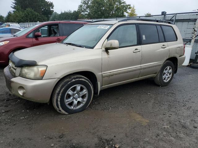 TOYOTA HIGHLANDER 2004 jtedp21a040007984