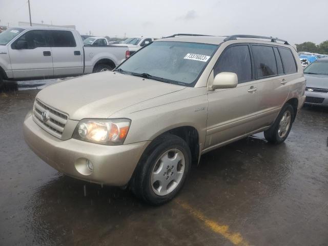 TOYOTA HIGHLANDER 2004 jtedp21a040025532