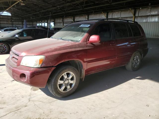 TOYOTA HIGHLANDER 2004 jtedp21a040037633