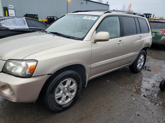 TOYOTA HIGHLANDER 2005 jtedp21a050048181