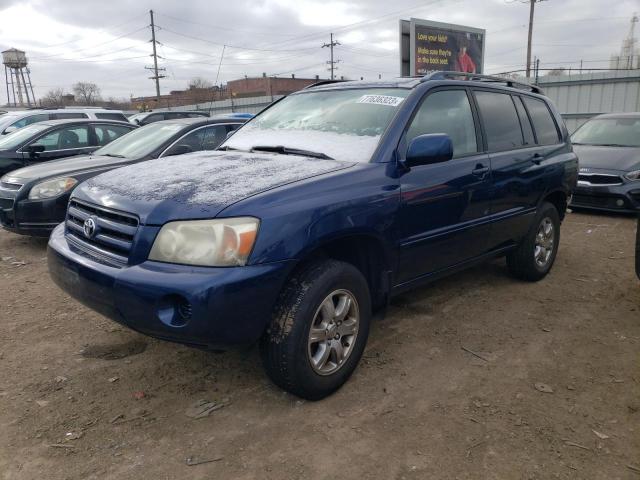 TOYOTA HIGHLANDER 2005 jtedp21a050048200