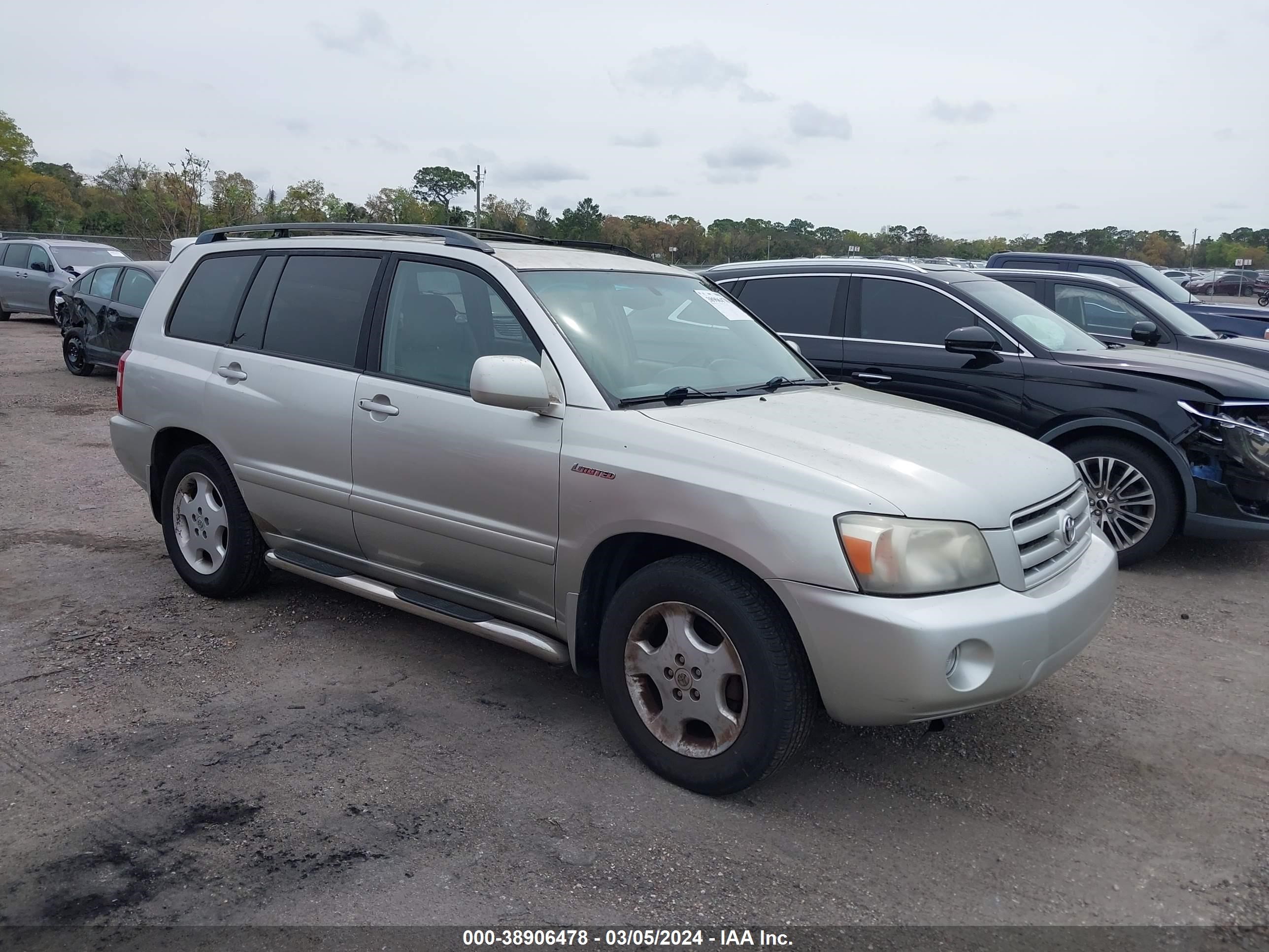 TOYOTA HIGHLANDER 2005 jtedp21a050057673