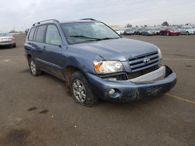 TOYOTA HIGHLANDER 2005 jtedp21a050057902