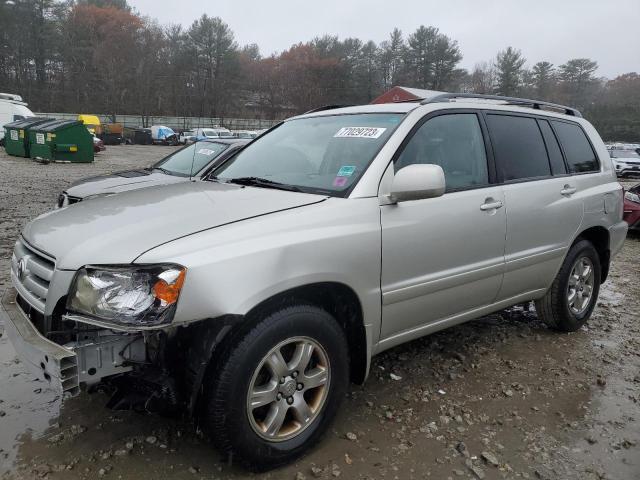 TOYOTA HIGHLANDER 2006 jtedp21a060091744