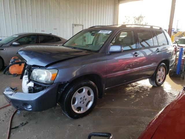 TOYOTA HIGHLANDER 2006 jtedp21a060124600