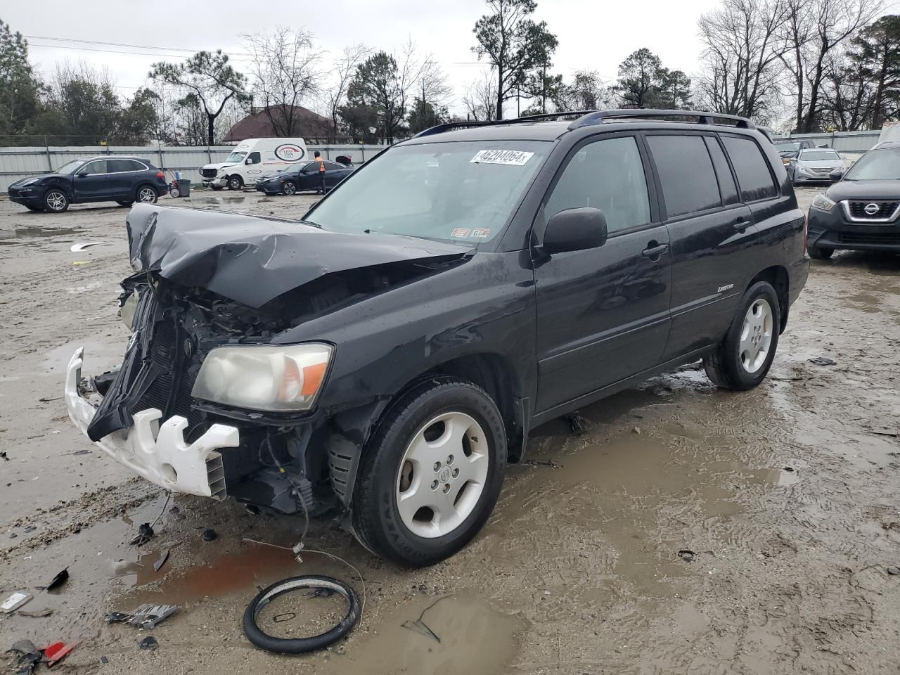 TOYOTA HIGHLANDER 2007 jtedp21a070139521