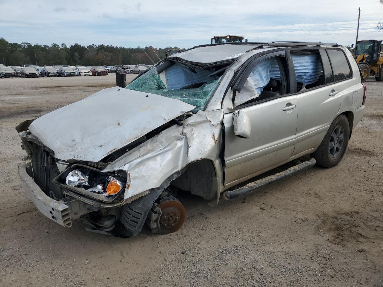 TOYOTA HIGHLANDER 2007 jtedp21a070139745