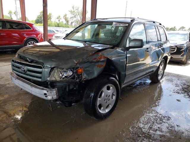 TOYOTA HIGHLANDER 2004 jtedp21a140035129